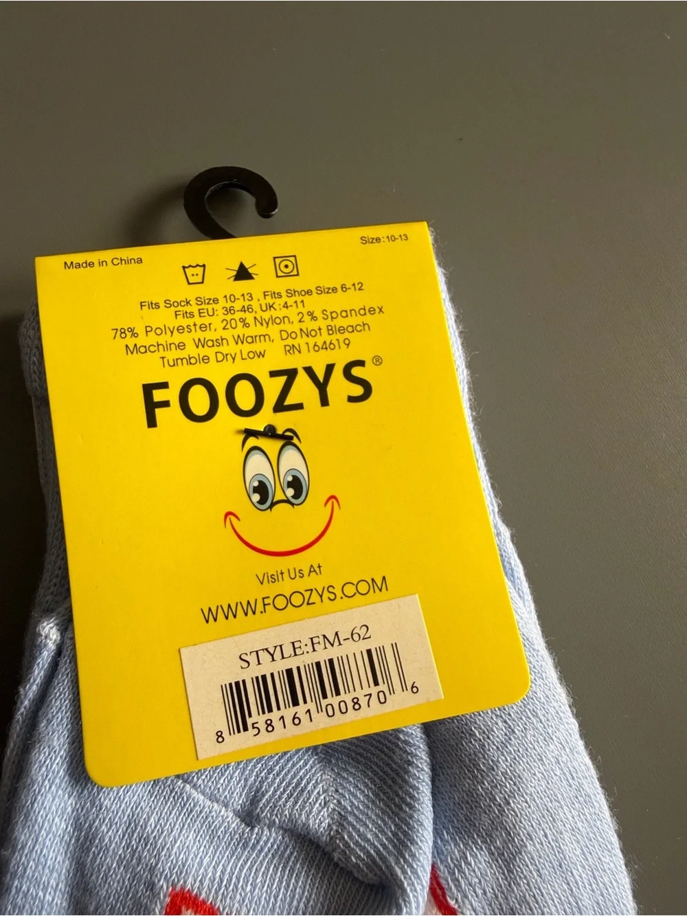 Foozys Game Over Wedding Groom Gift Crew Socks - NWT